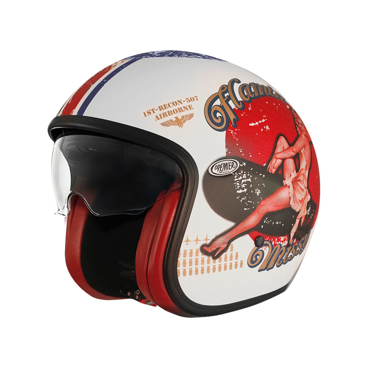 HELMET VINTAGE PU 8BM SM