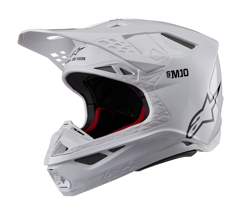 HELMET SM10 SOLID WHT L