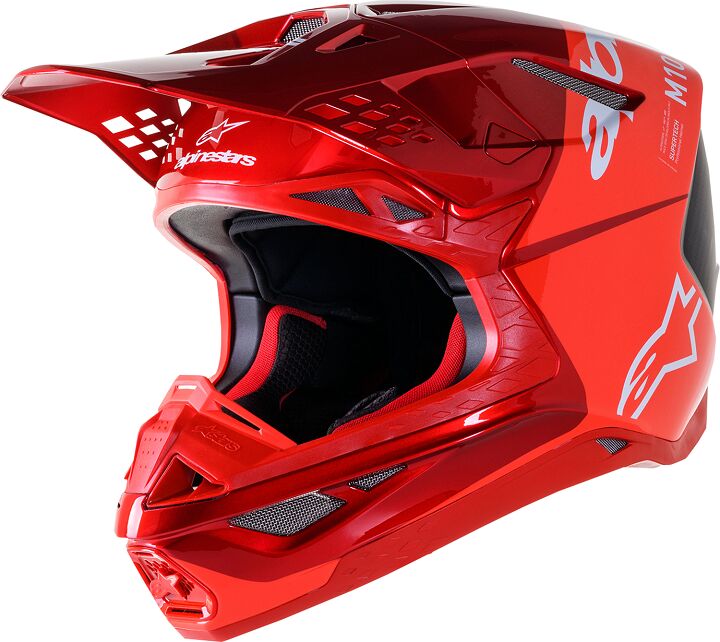 HELMET SM10 FLOOD RED L