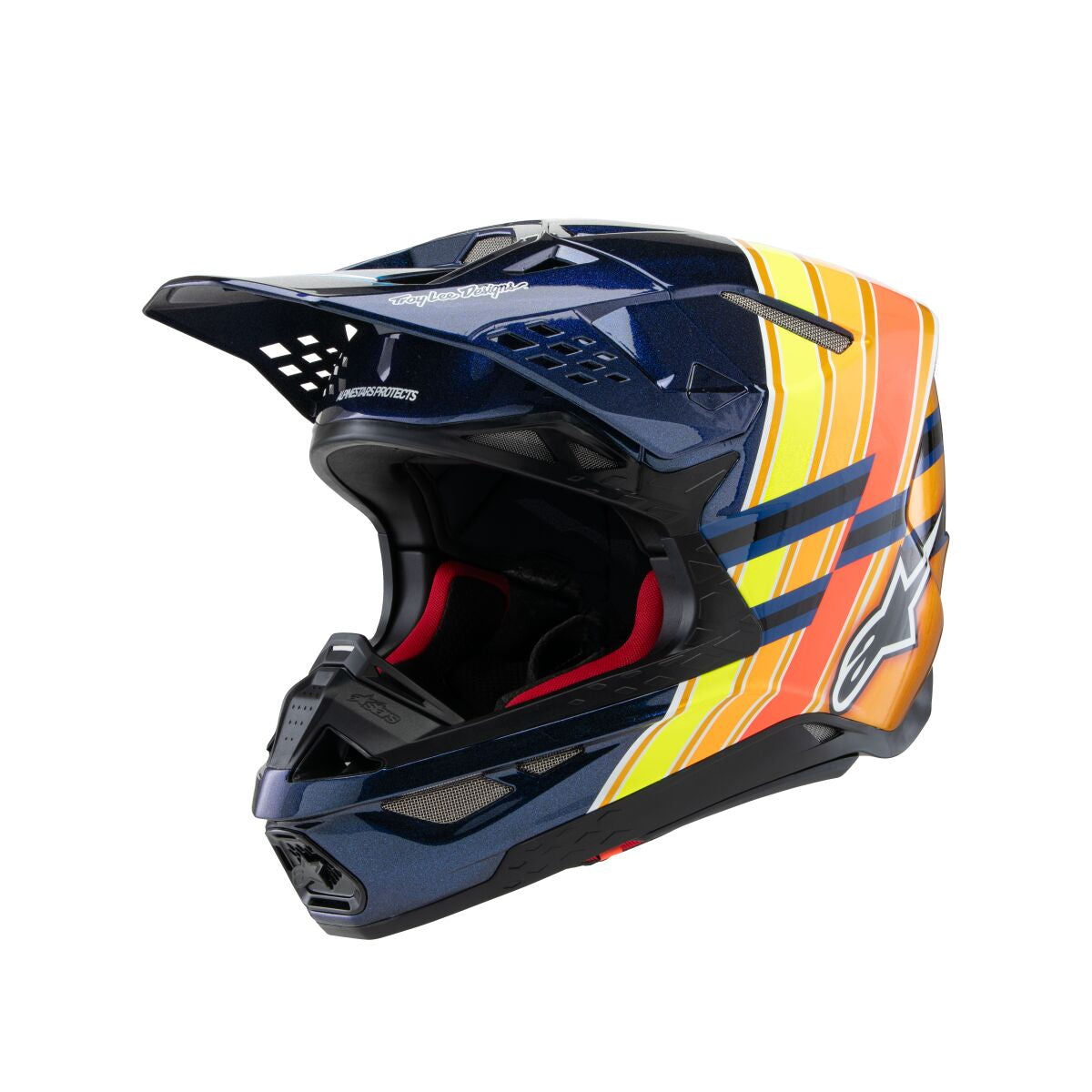 HELMET S-M10 TLD25 BL/OR/YL L