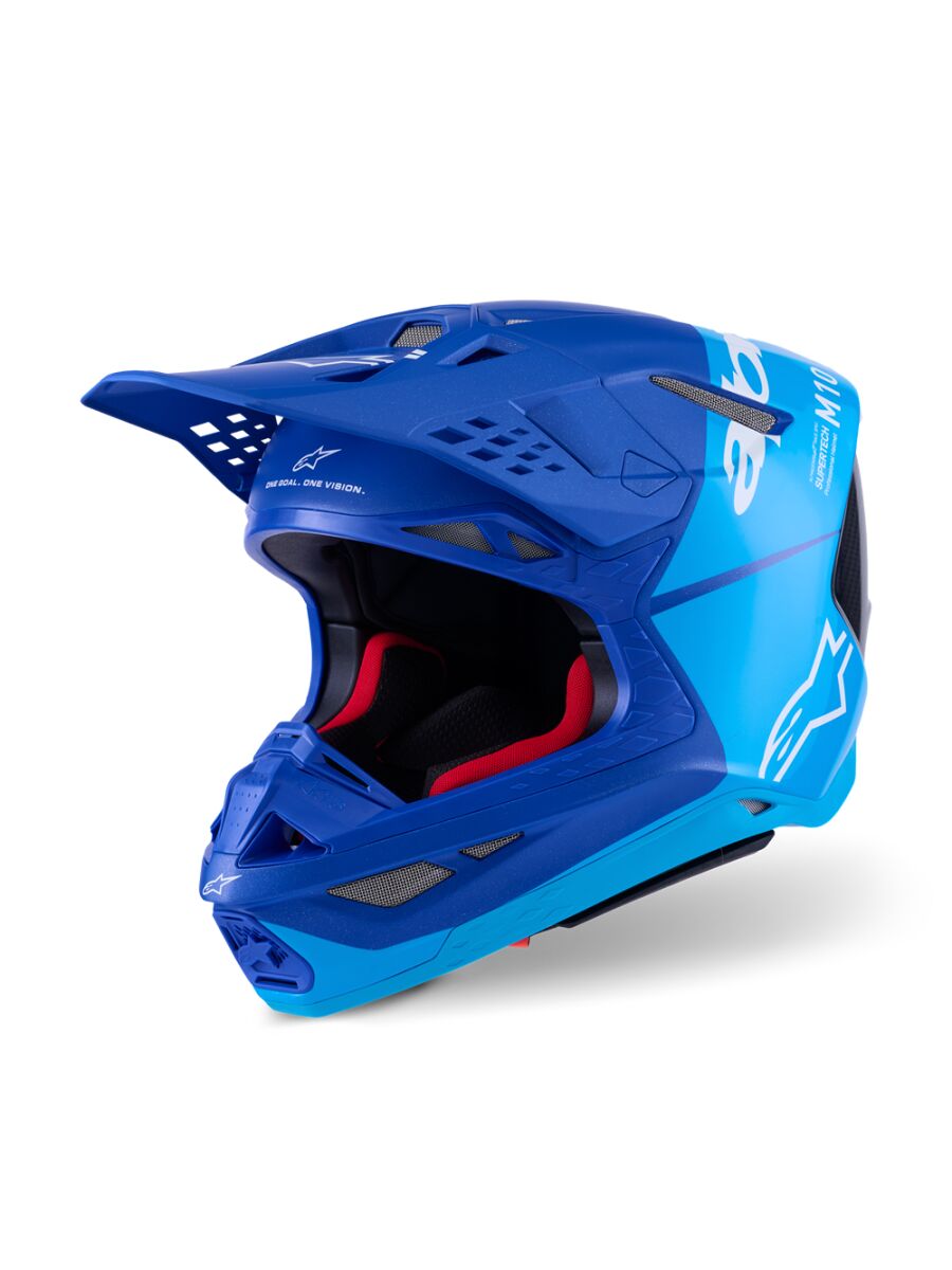 HELMET S-M10 FLOOD BLUE/BLK-CA