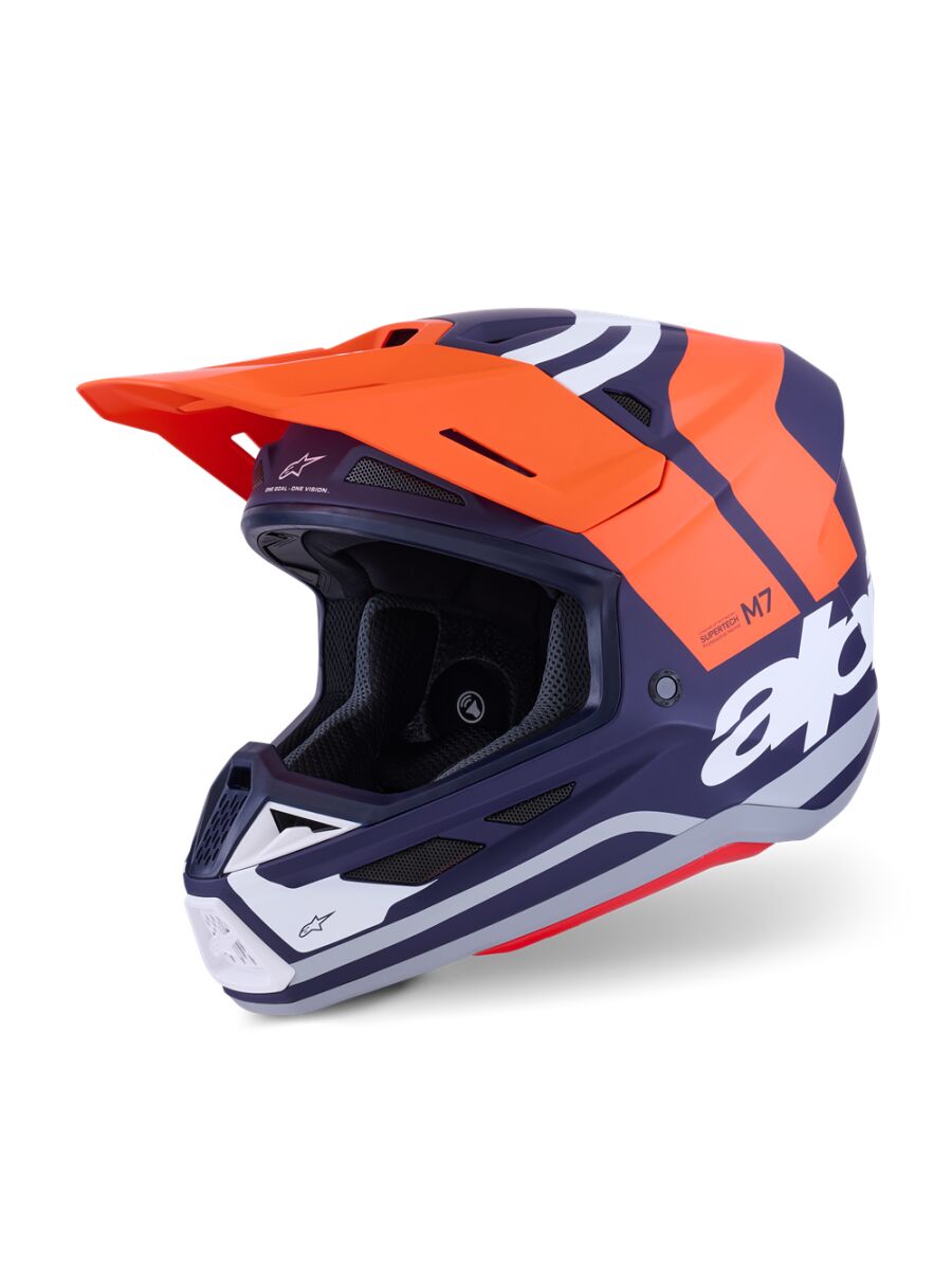 HELMET SM7 CORE ORAN/BLUE S