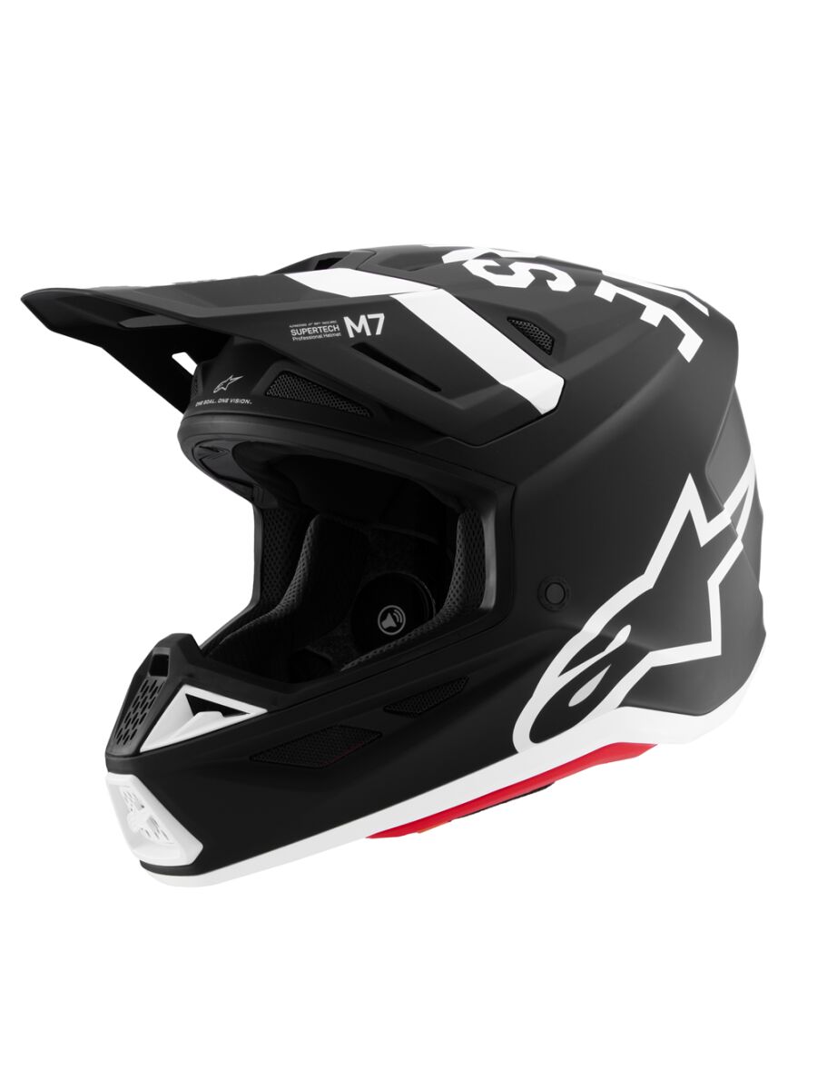 HELMET SM7 DASHER BLK/WHT S