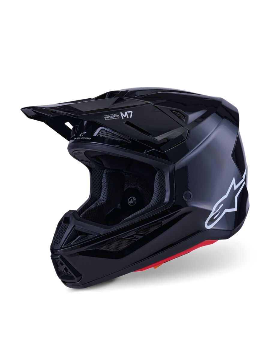 HELMET SM7 BLACK-GLOSS XL