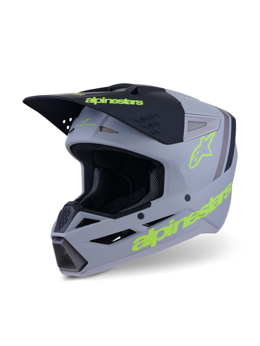 HELMET SM3 RADIUM GRAY/BLK/YL