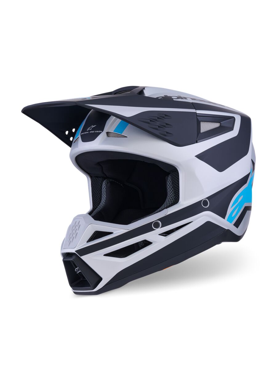 HELMET SM3 HEAT SILV/BL/BLK XL
