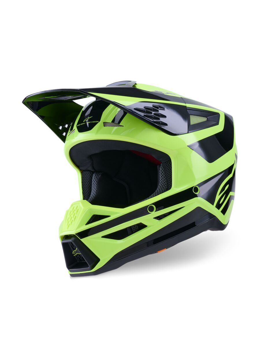 HELMET SM3 HEAT YEL/BLACK M