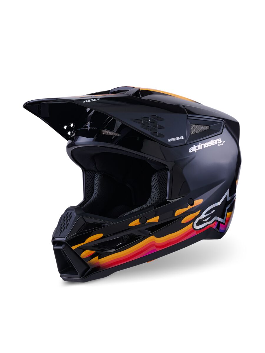 HELMET SM3 FORCE BLACK-GLOSS M
