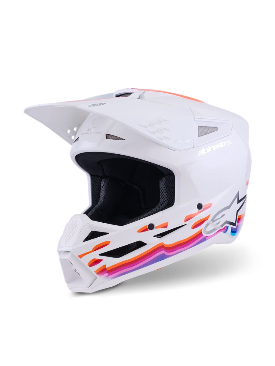 HELMET SM3 FORCE WHITE-GLOSS M