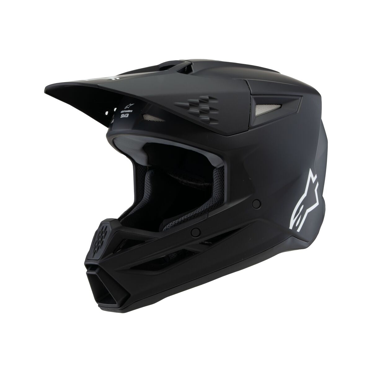 HELMET YTH SM3 SOLID BLACK YS