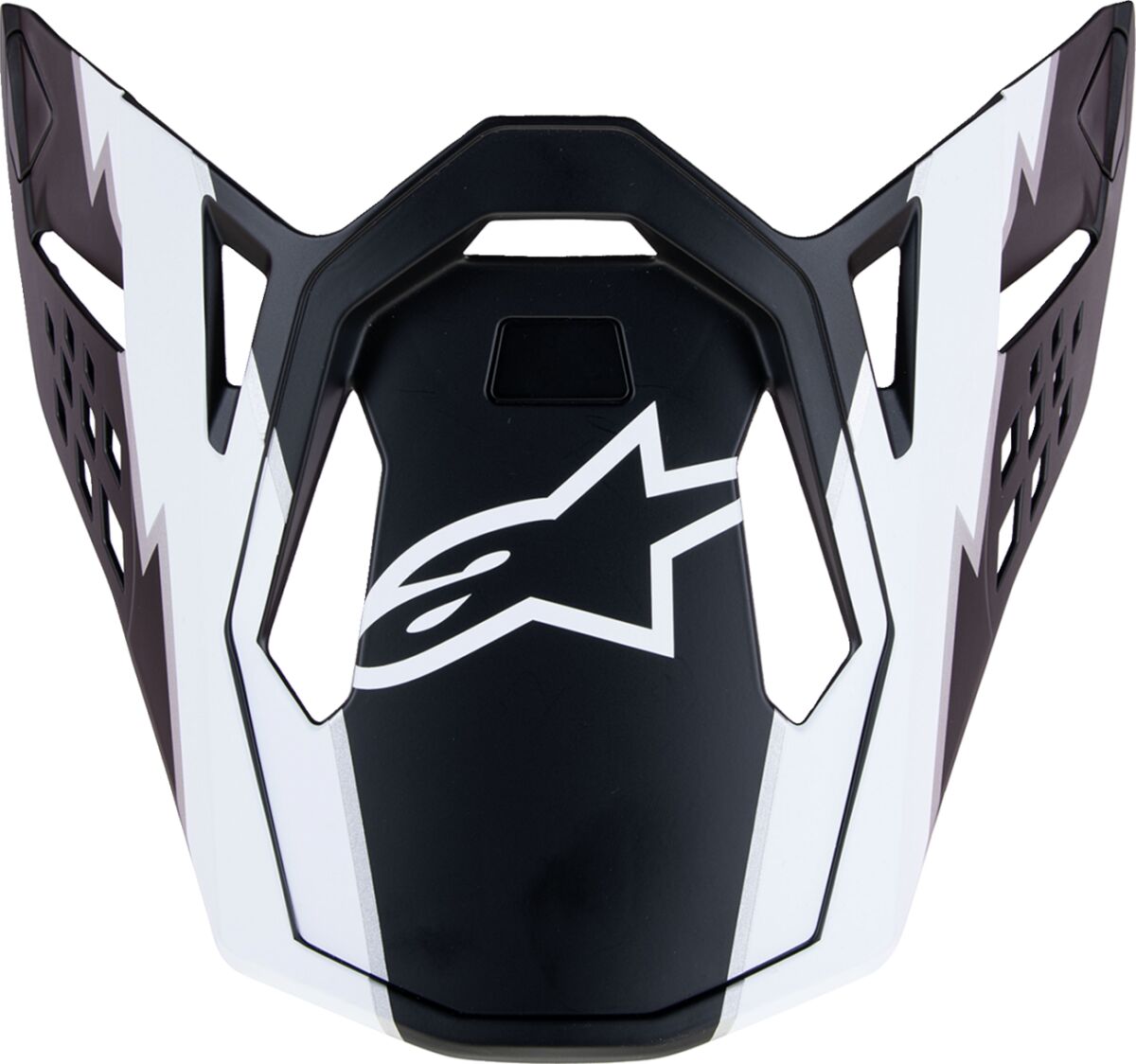 VISOR SM10 AMPR BLACK/WHT
