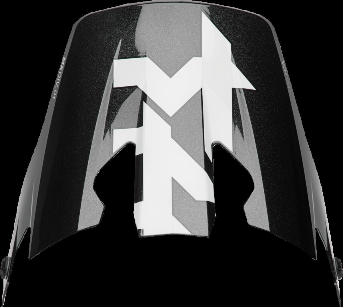 VISOR REFLEX SPORT RIOT BK/WH