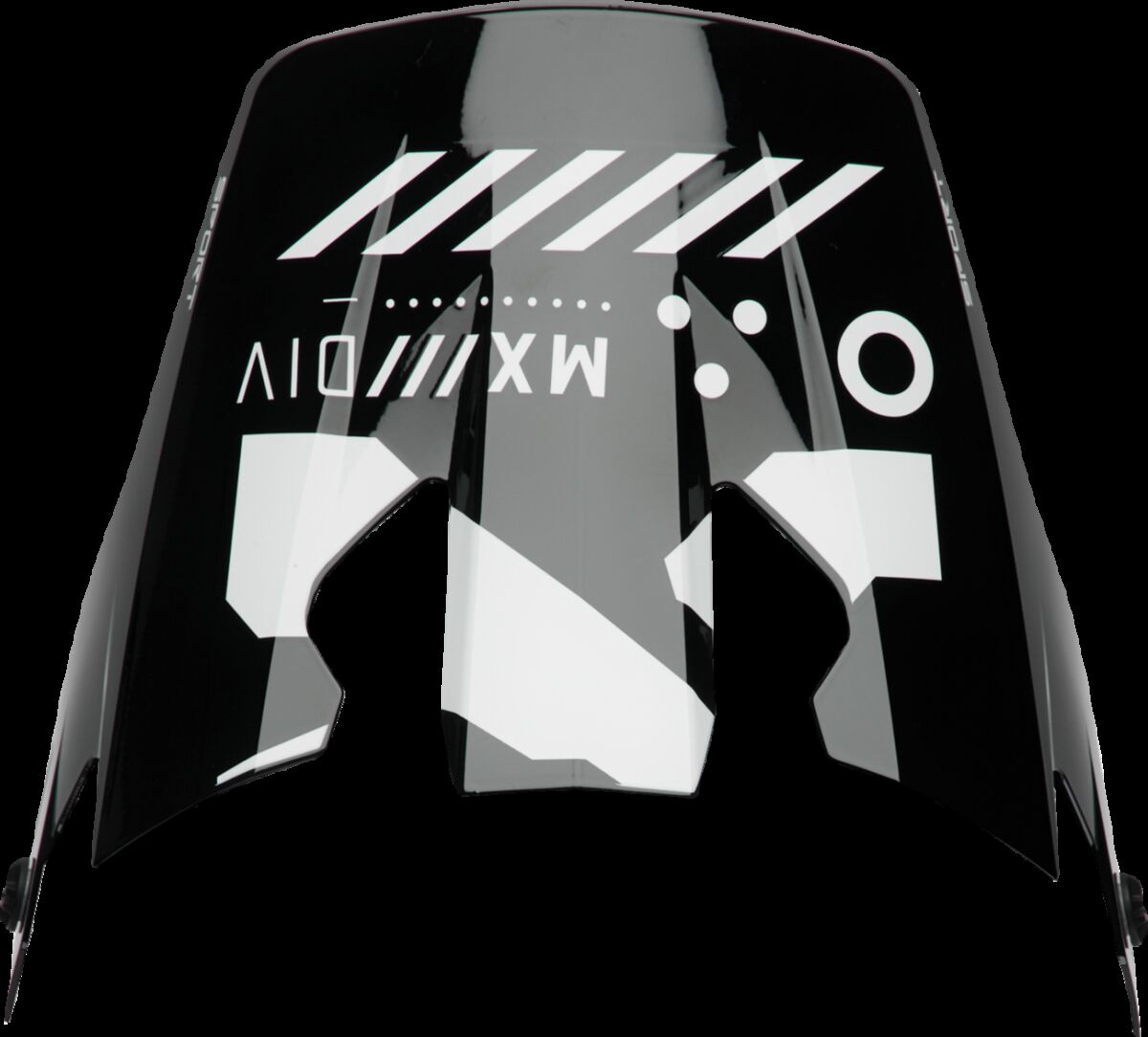 VISOR REFLEX SPRT STRIKE BK/RD