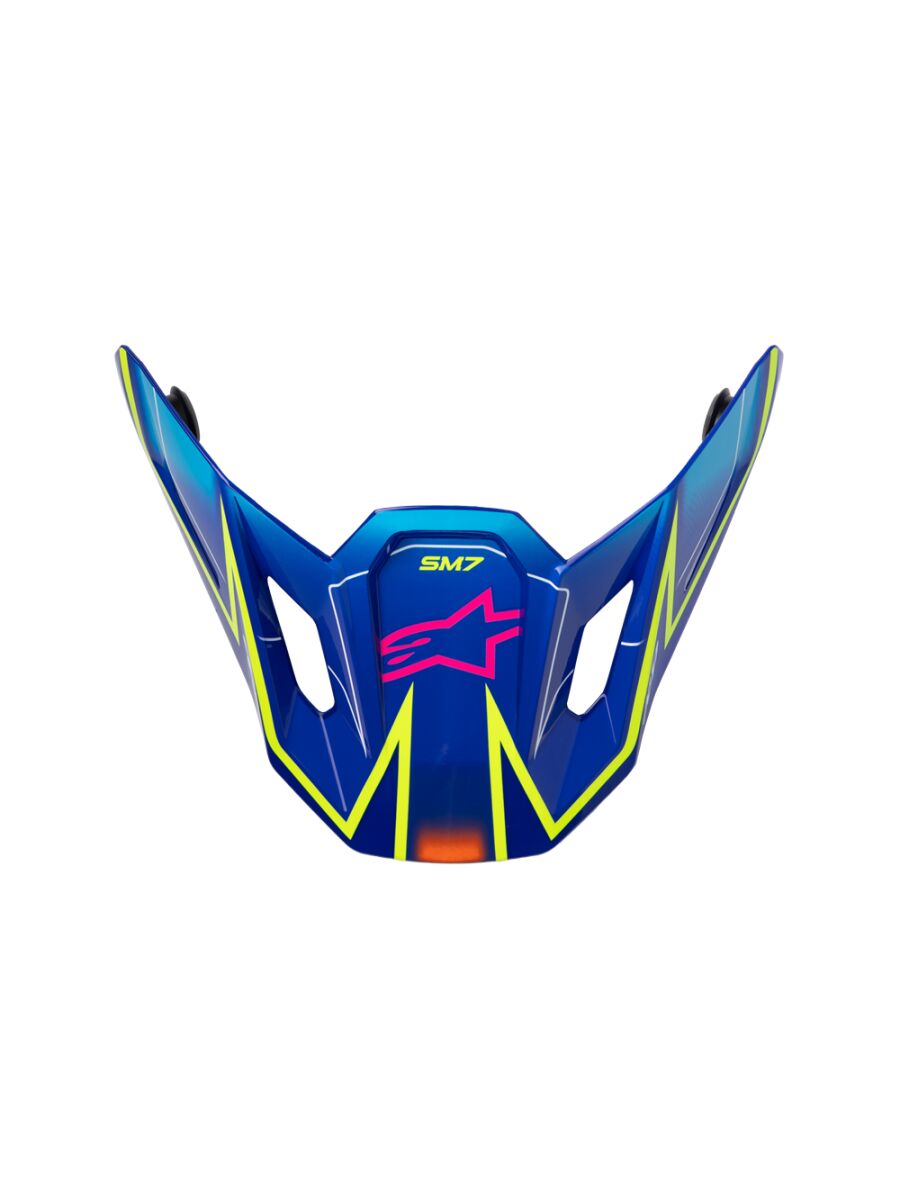 VISOR SM7 CAST BLU/YL/PINK