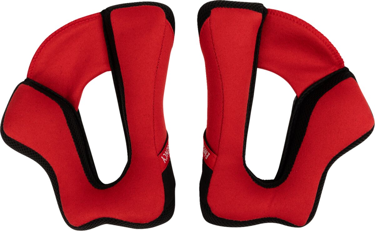 CHEEKPAD REFLEX SPORT RD/BK SM