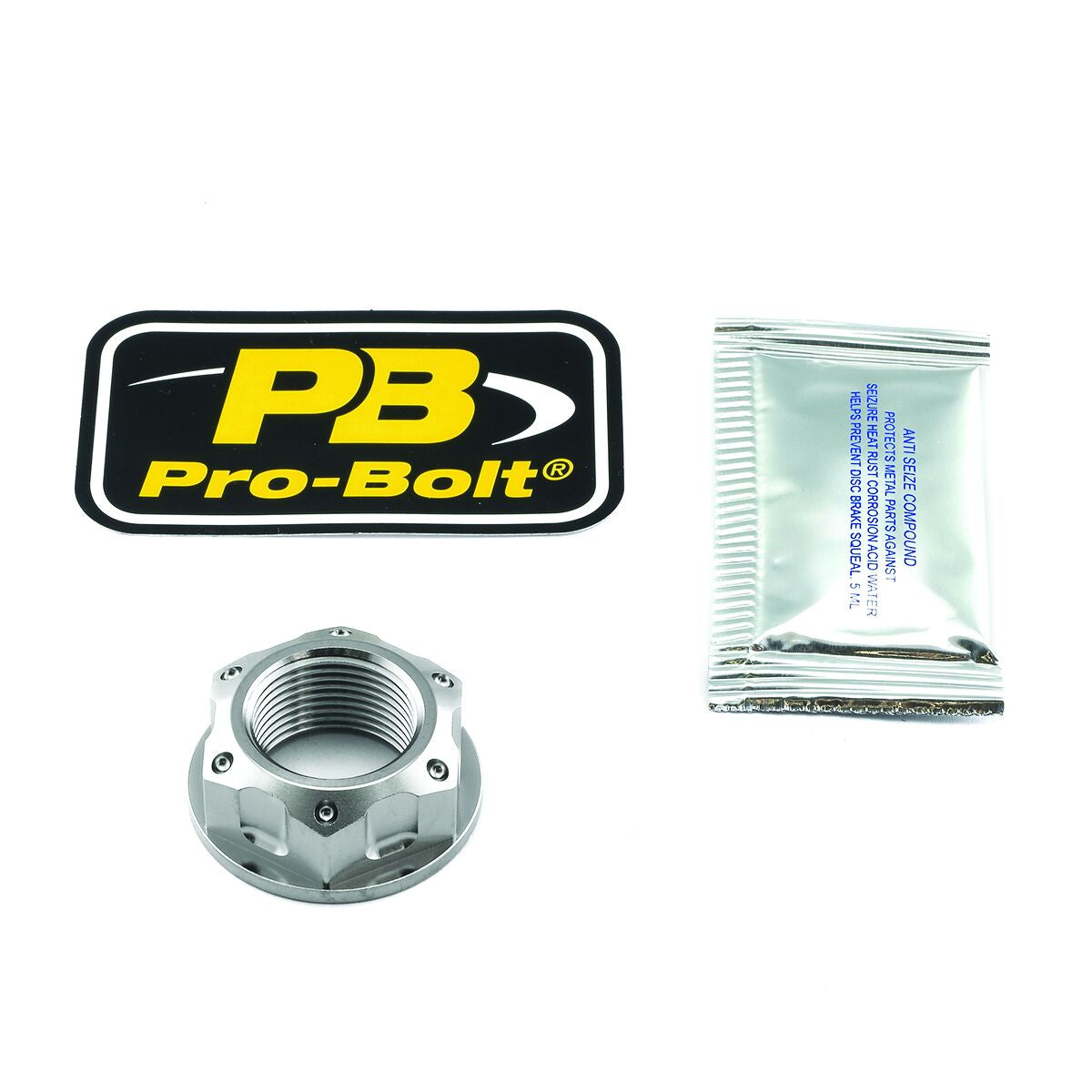 NUT SWINGARM AXLE 22X1.5 TIT
