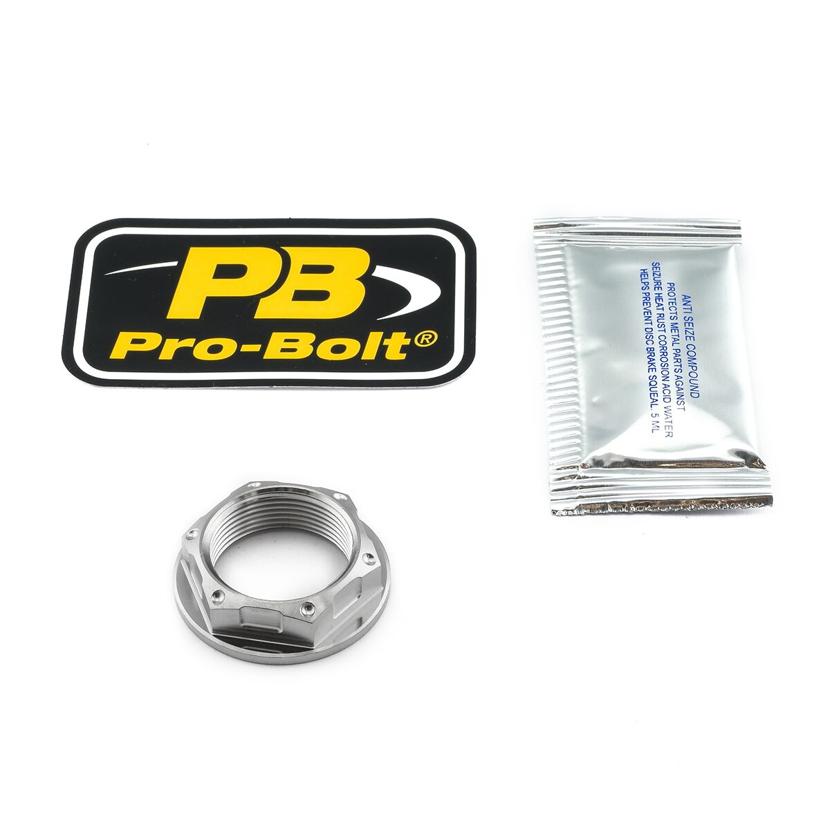 FR AXLE NUT 25X1.25 TIT