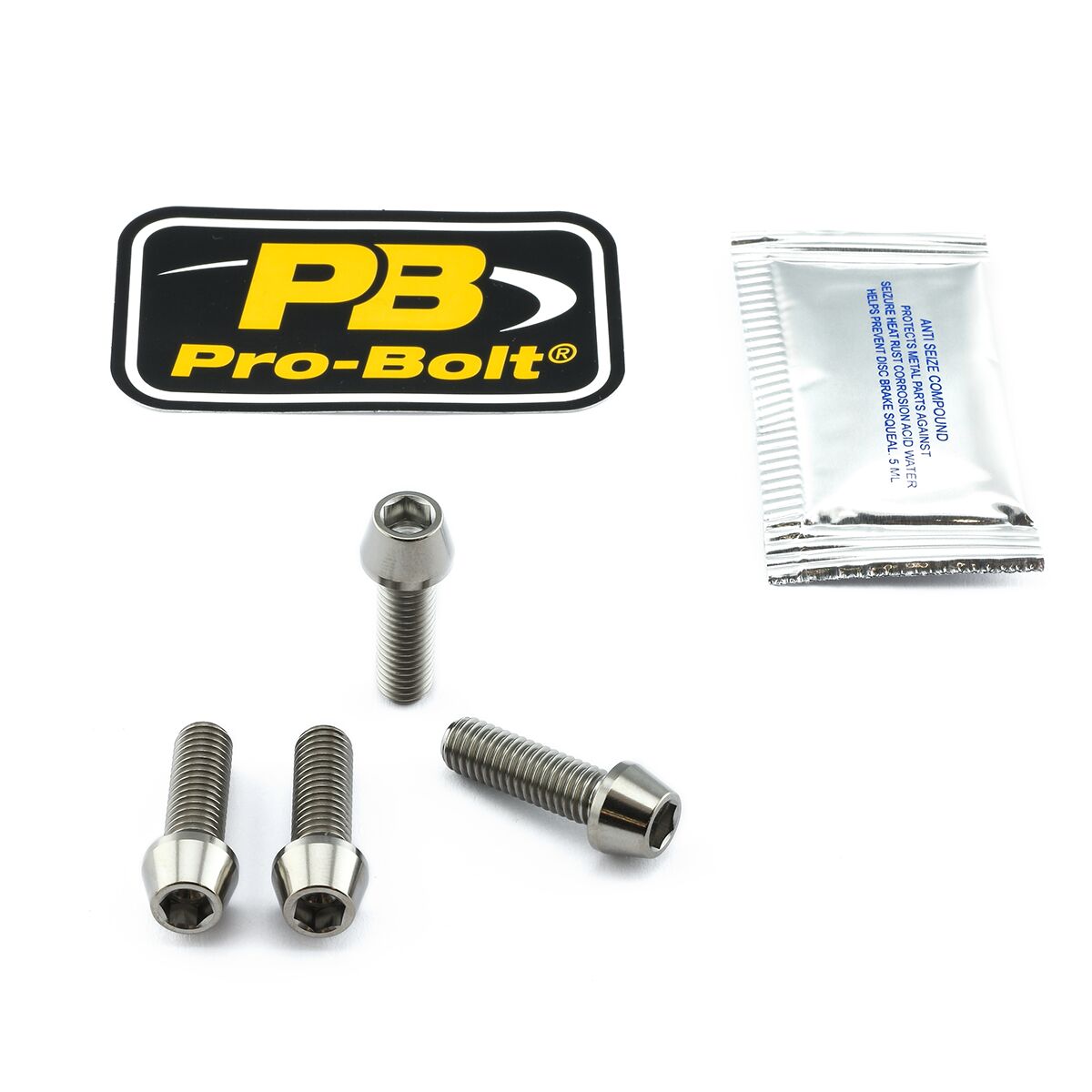 BOLT KIT FRONT AXLE TIT