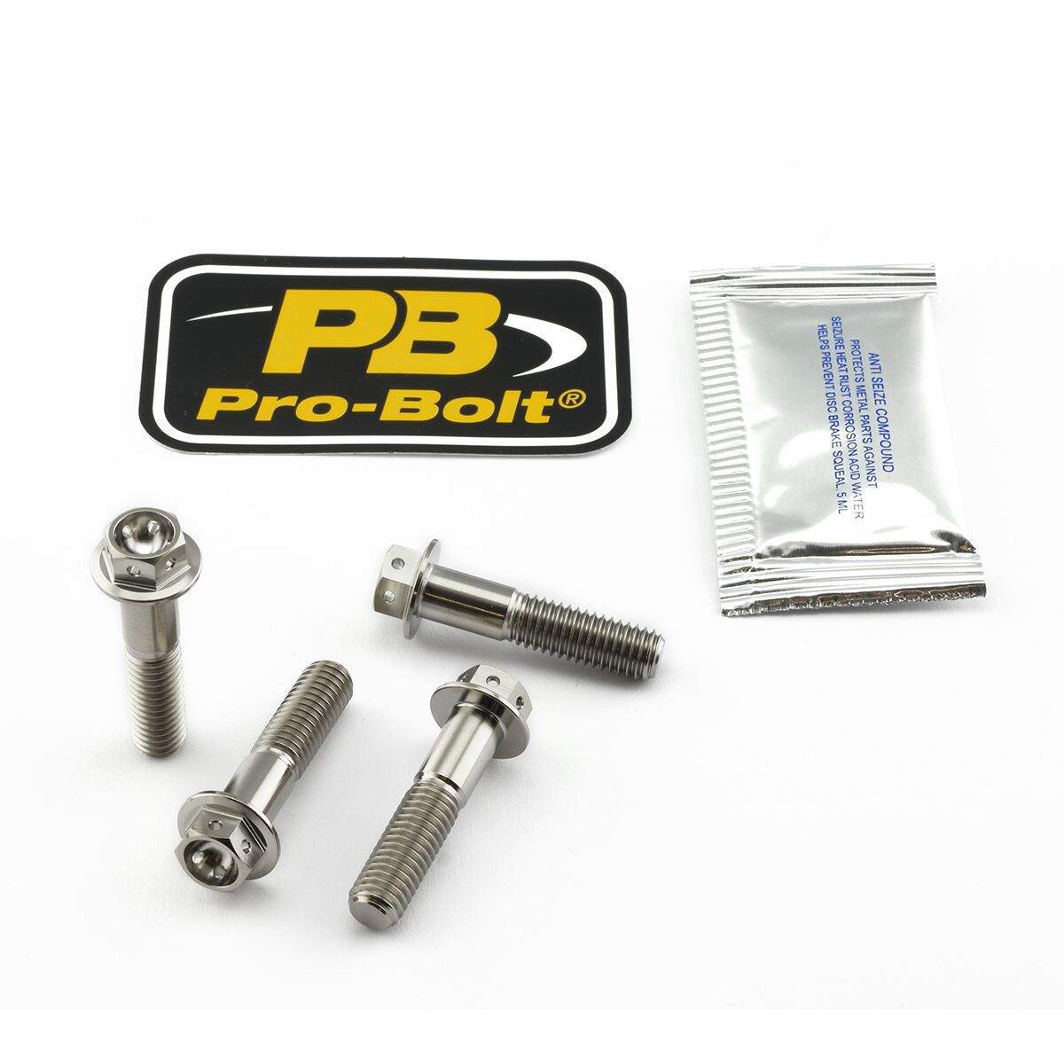 BOLT KIT FRONT AXLE TIT RAC