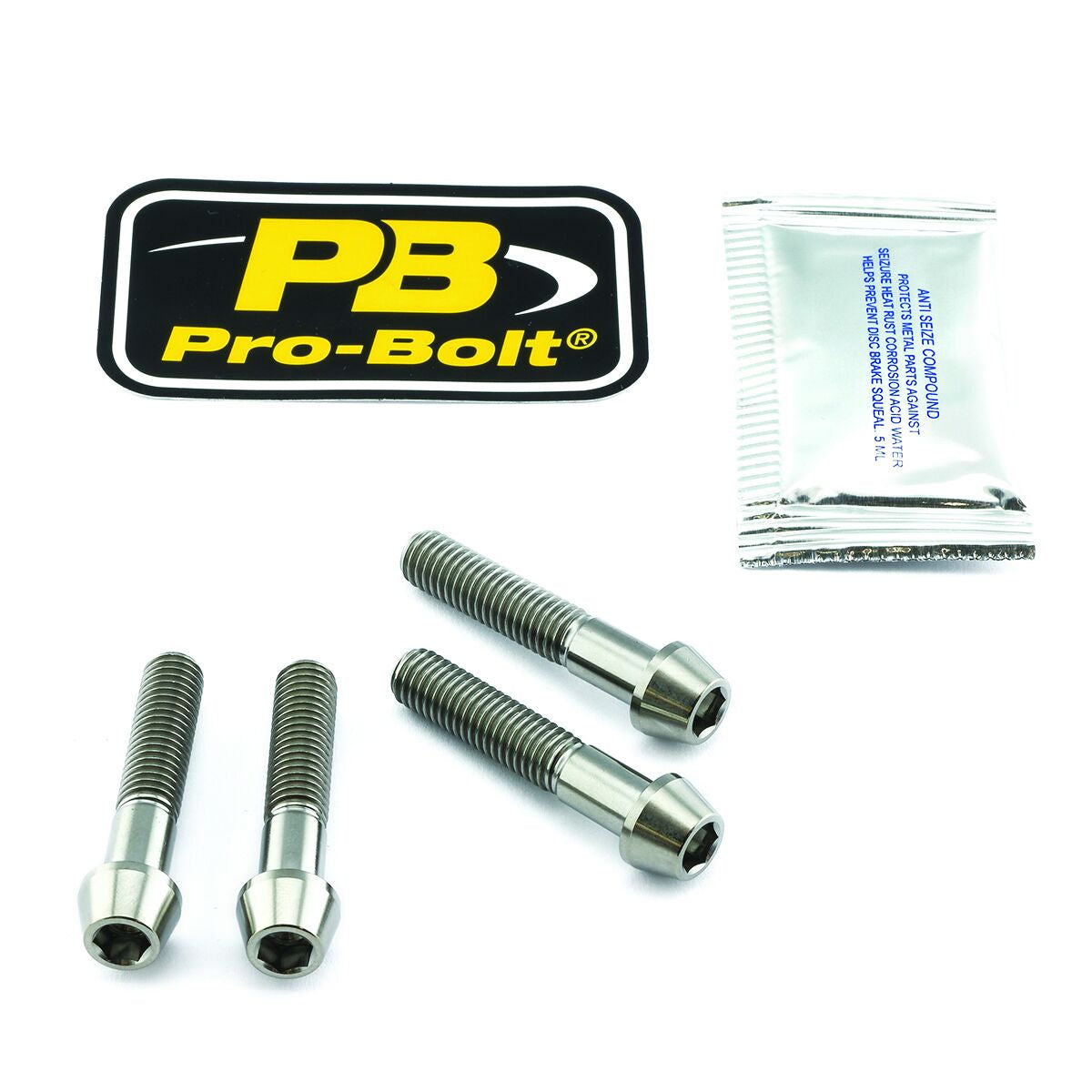 BOLT KIT FRONT AXLE TIT