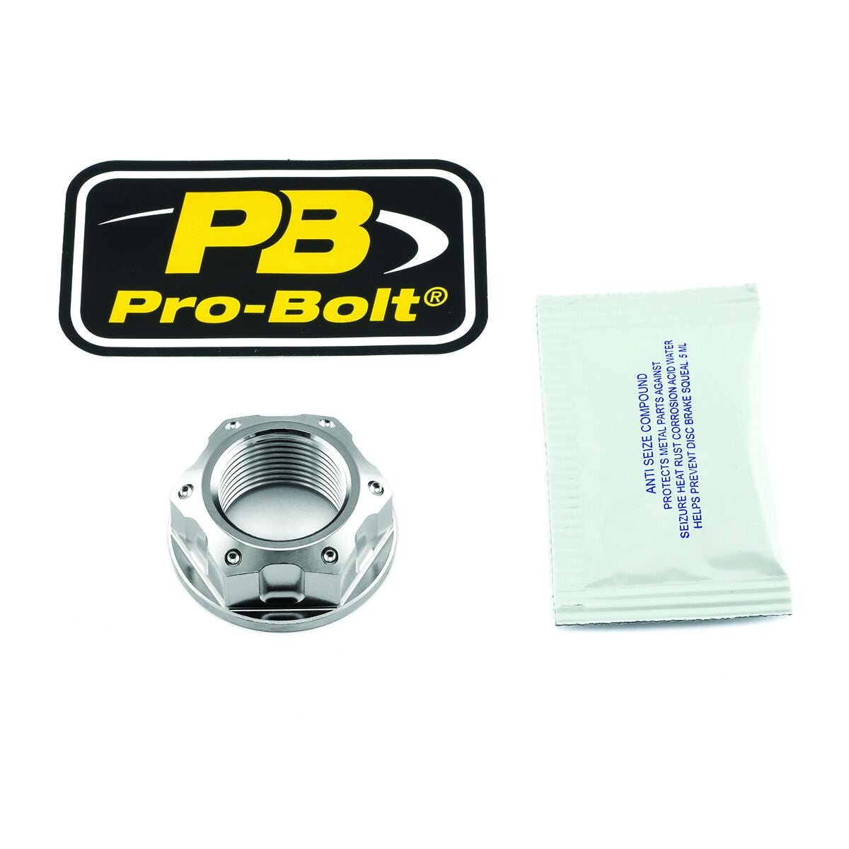 NUT SWINGARM AXLE 22X1.5 SS