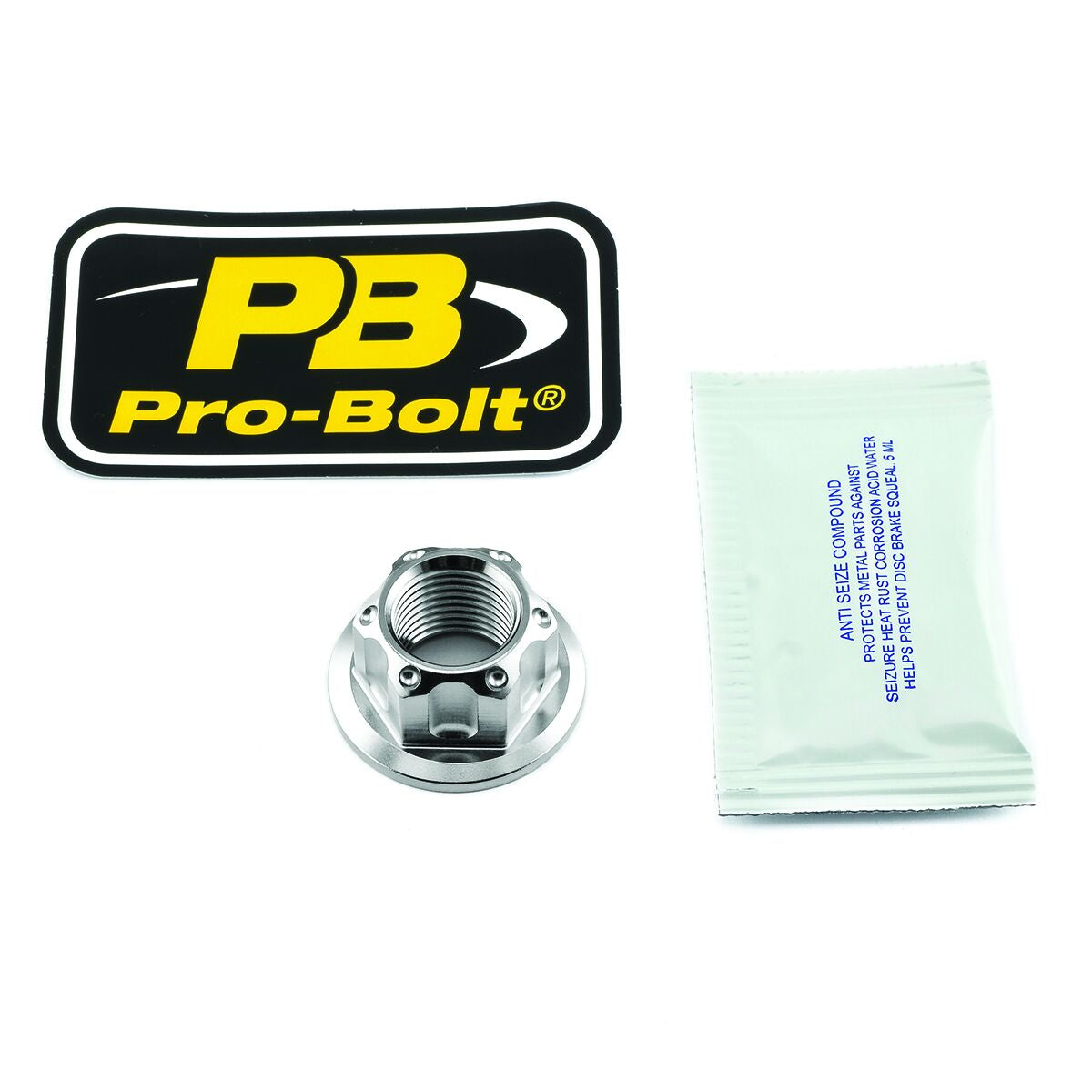 NUT SWINGARM AXLE 16X1.5 SS