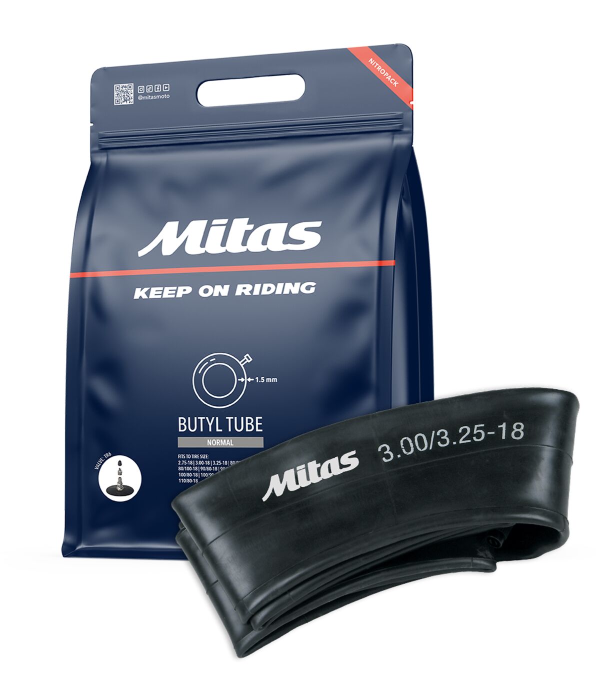 TUBE 2.50-12 >> 100/90-12 JS87