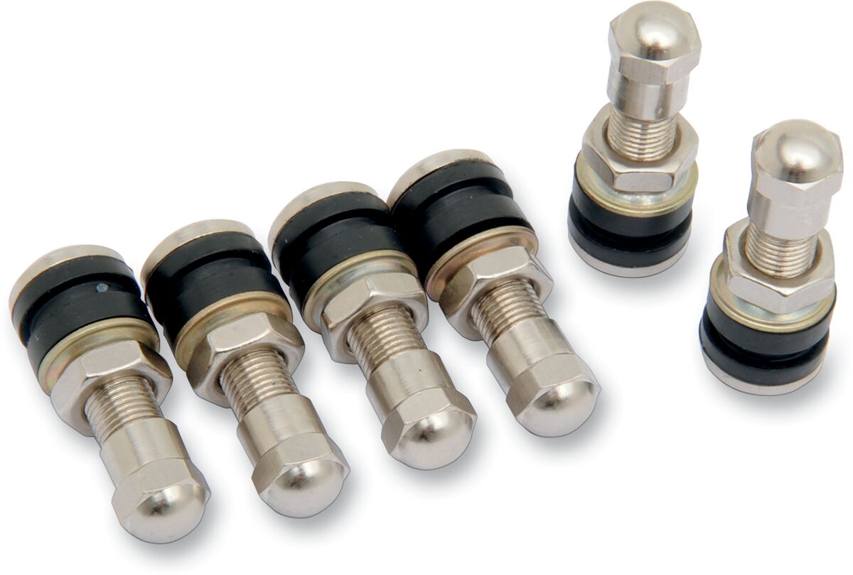 VALVE STEM METAL 10MM 6PK