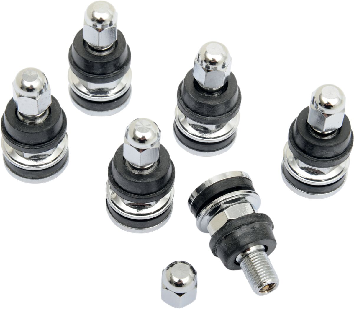 VALVE STEM METAL 14 6PK