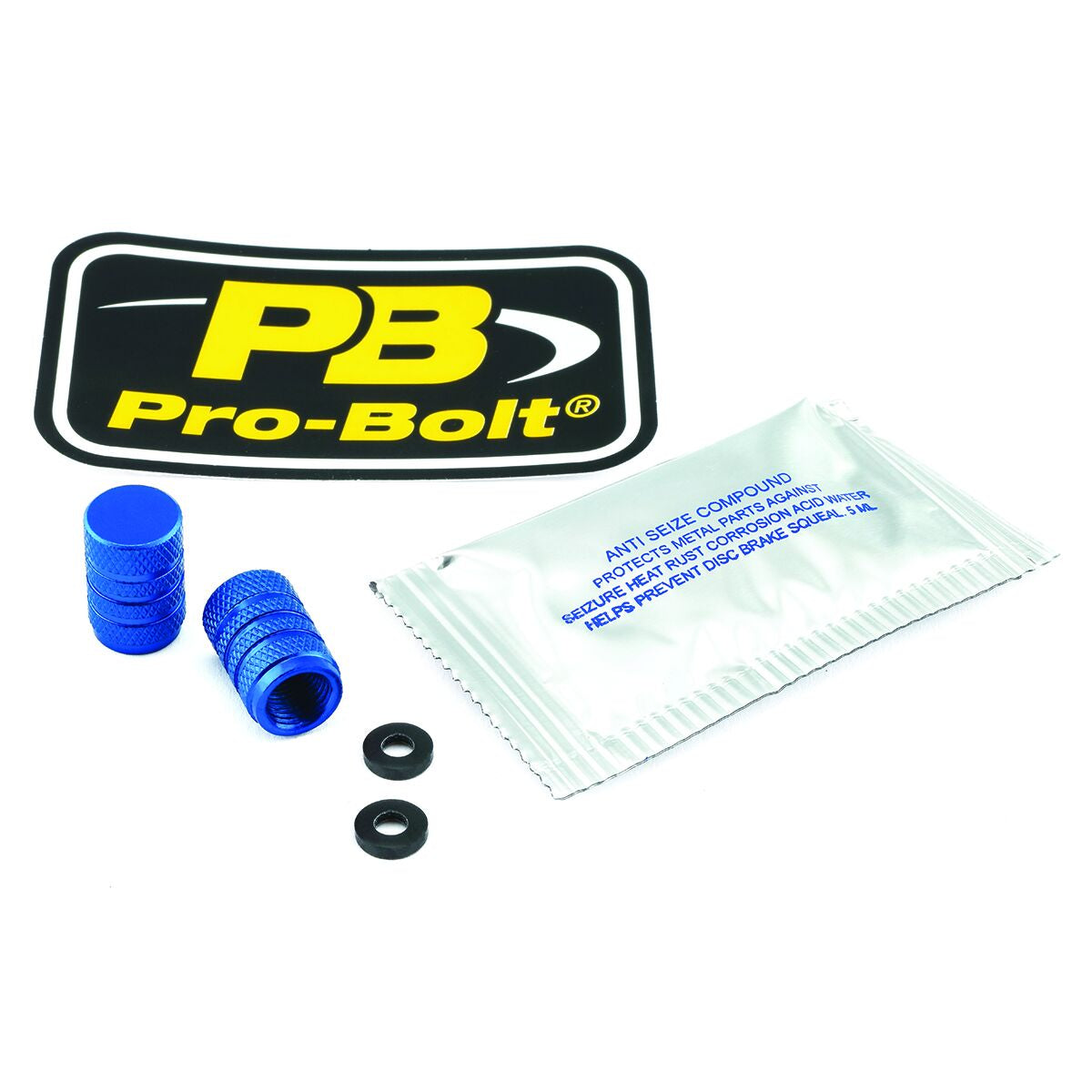 CAP VALVE STEM BLUE