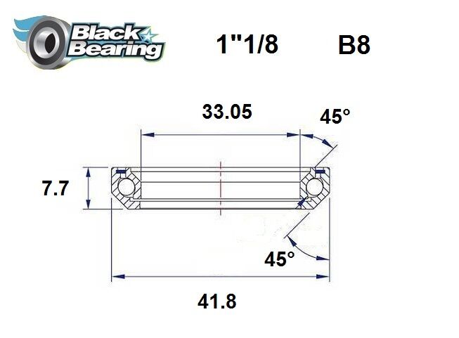 HB 30.5X41.8X7.7MM 45°/45°