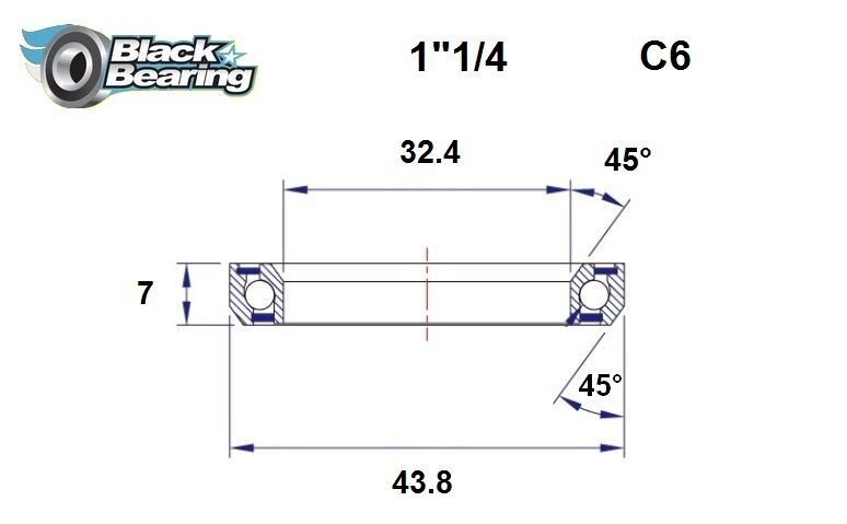 HB 32.4X43.8X7MM 45°/45°