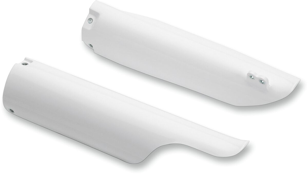 FORK COVER YZ/YZF 05-07 WHT