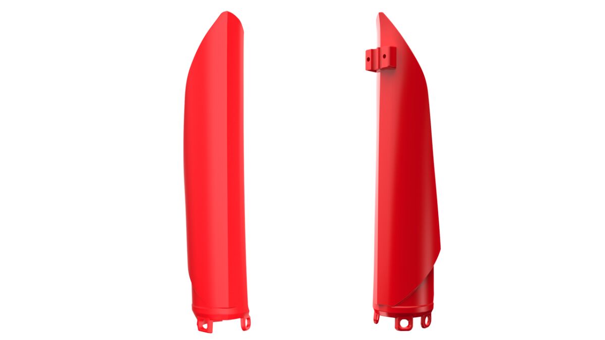 FORK COVER BETA 12-18 RED