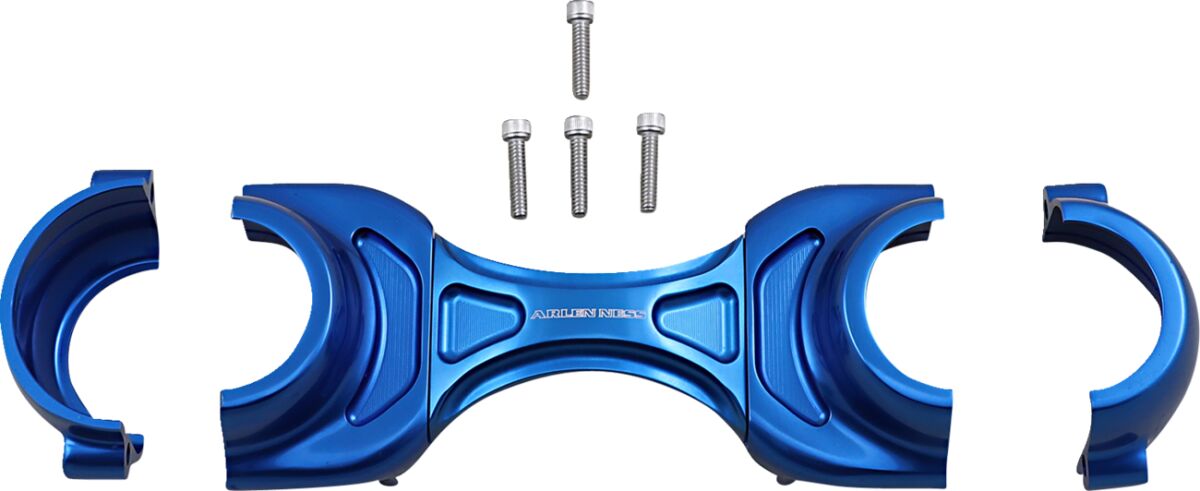 FORK BRACE 49MM BLUE