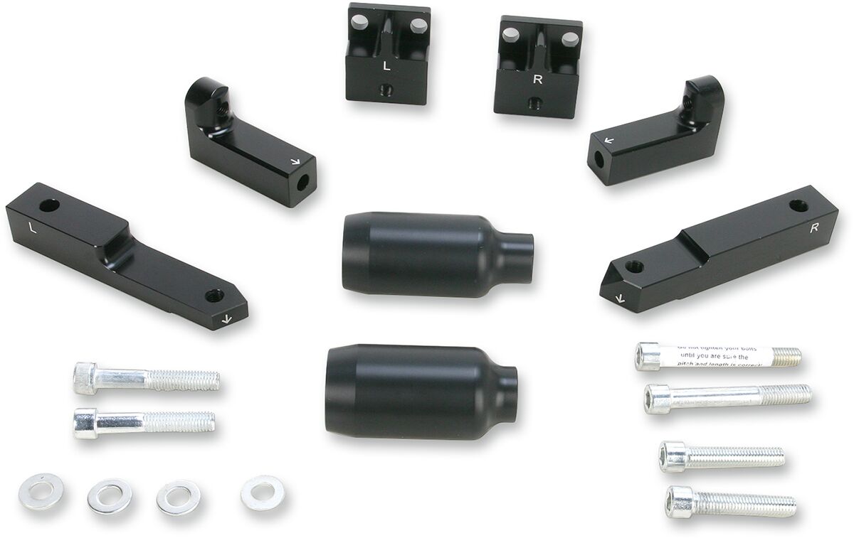 FRAME SLIDERS KAW BK