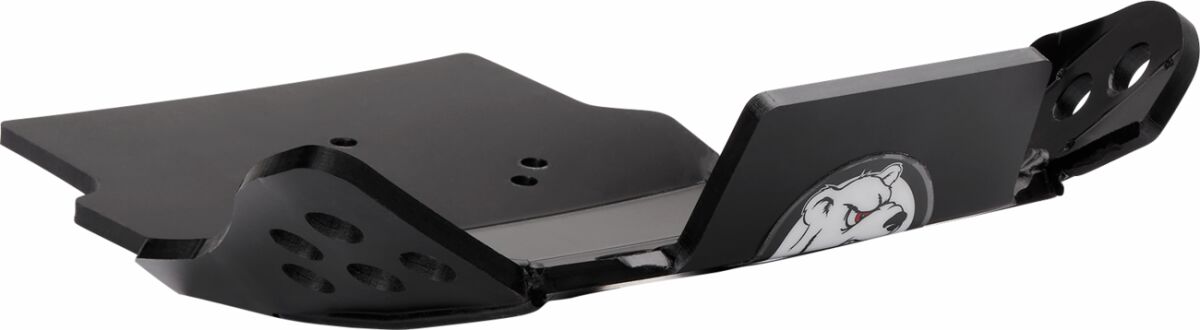 SKID PLATE 6MM YZ85 BK