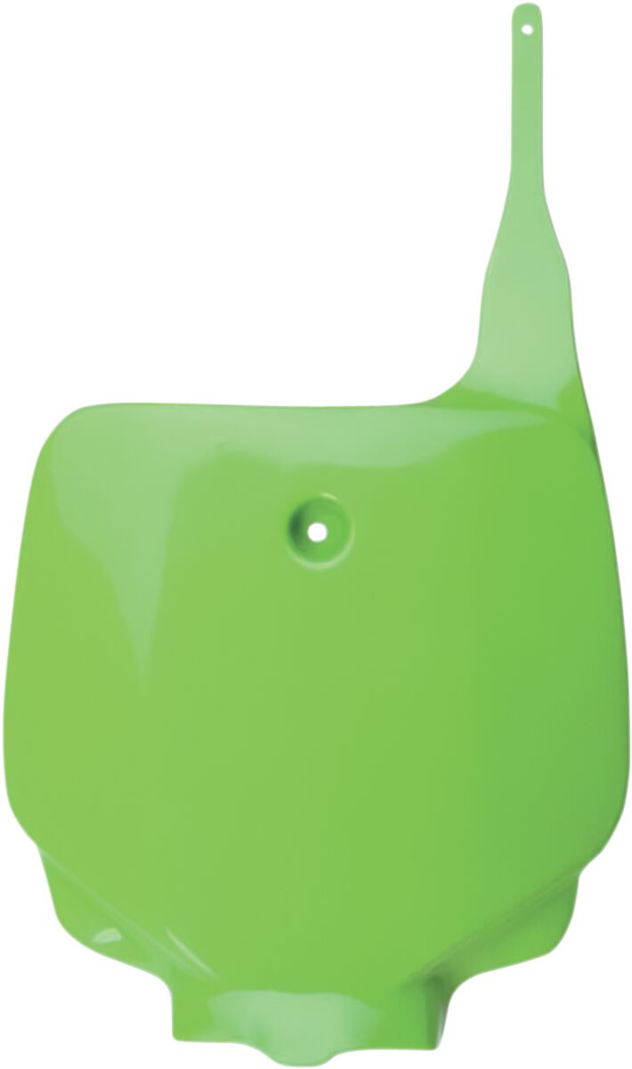 FRT#PLATE KX80/85 98-13 GRN
