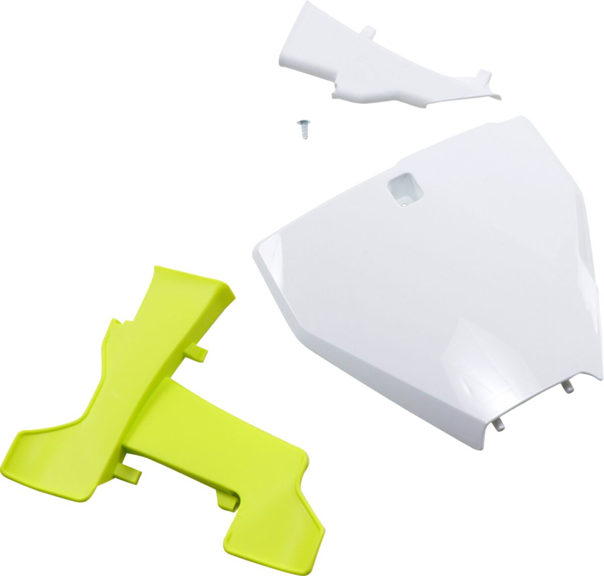 FRT# PLATE HVA W/GUIDE WH