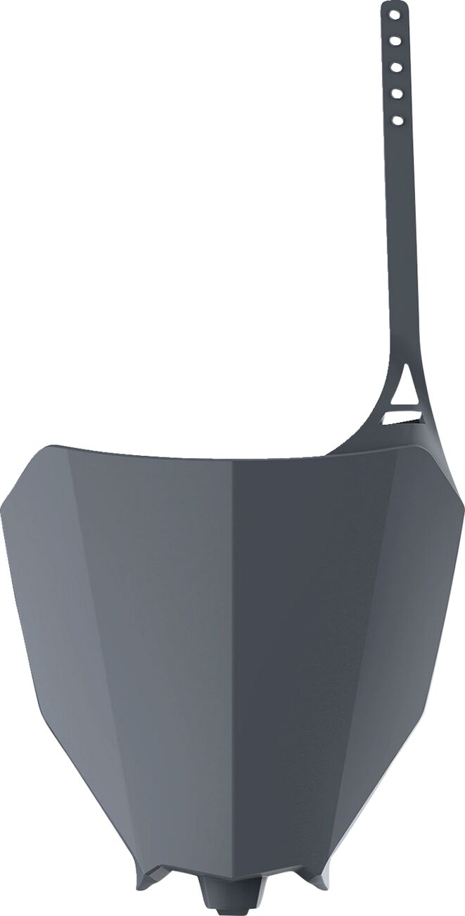 FRONT# PLATE CRF450R 17-20 GRY