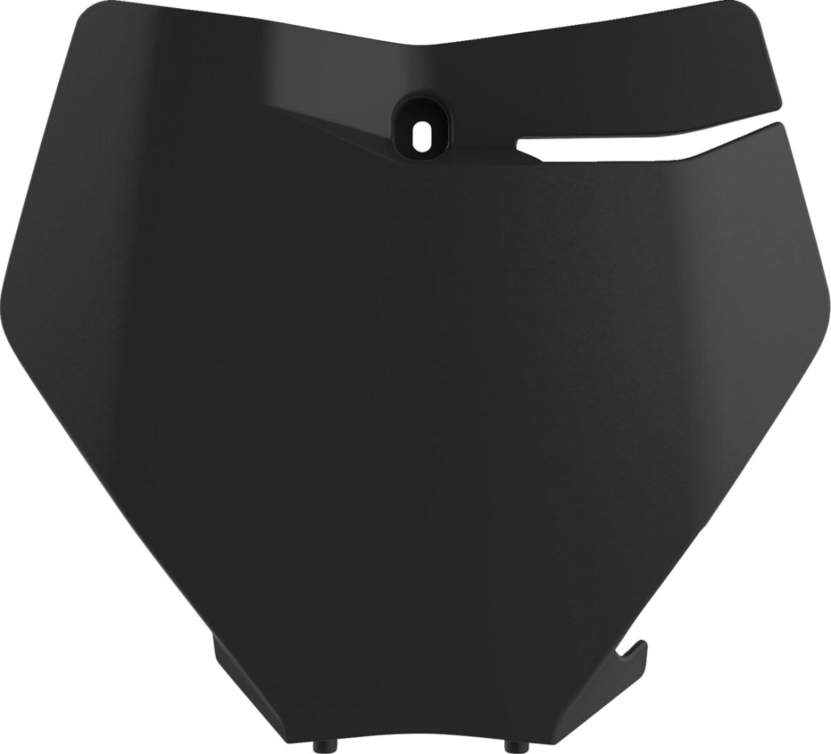 PLATE#FRT KTM 19-22 BLK