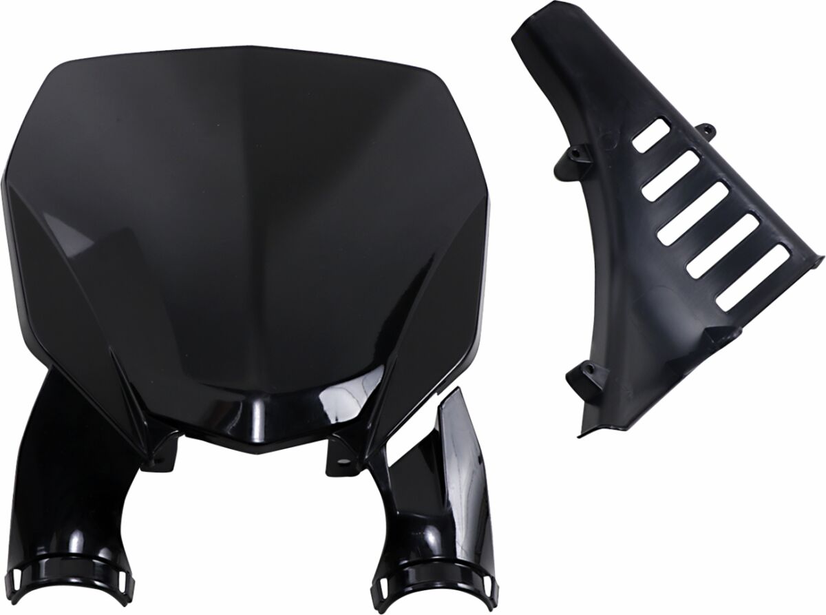 PLATE # STADIUM YZF18- BLACK