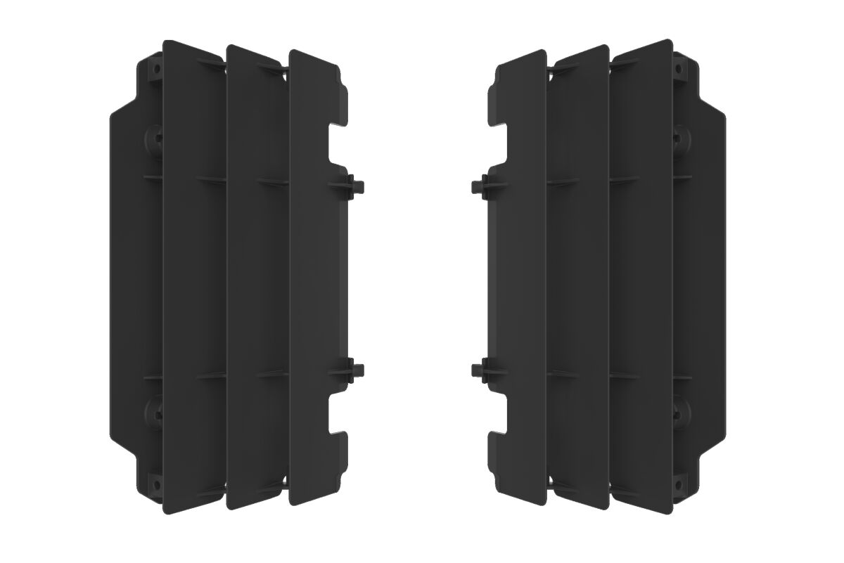 RAD LOUVERS KX250 05-7 BK