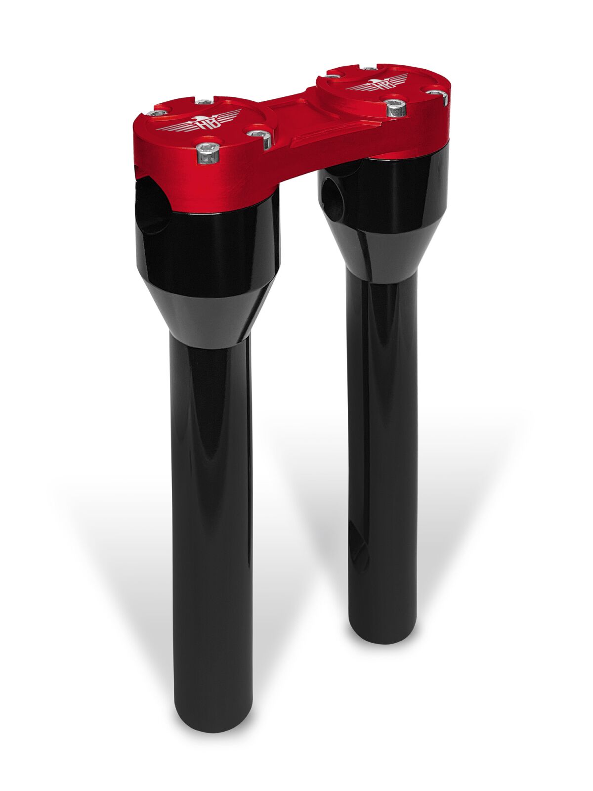 RISER STRAIGHT 10 BLACK/RED 1