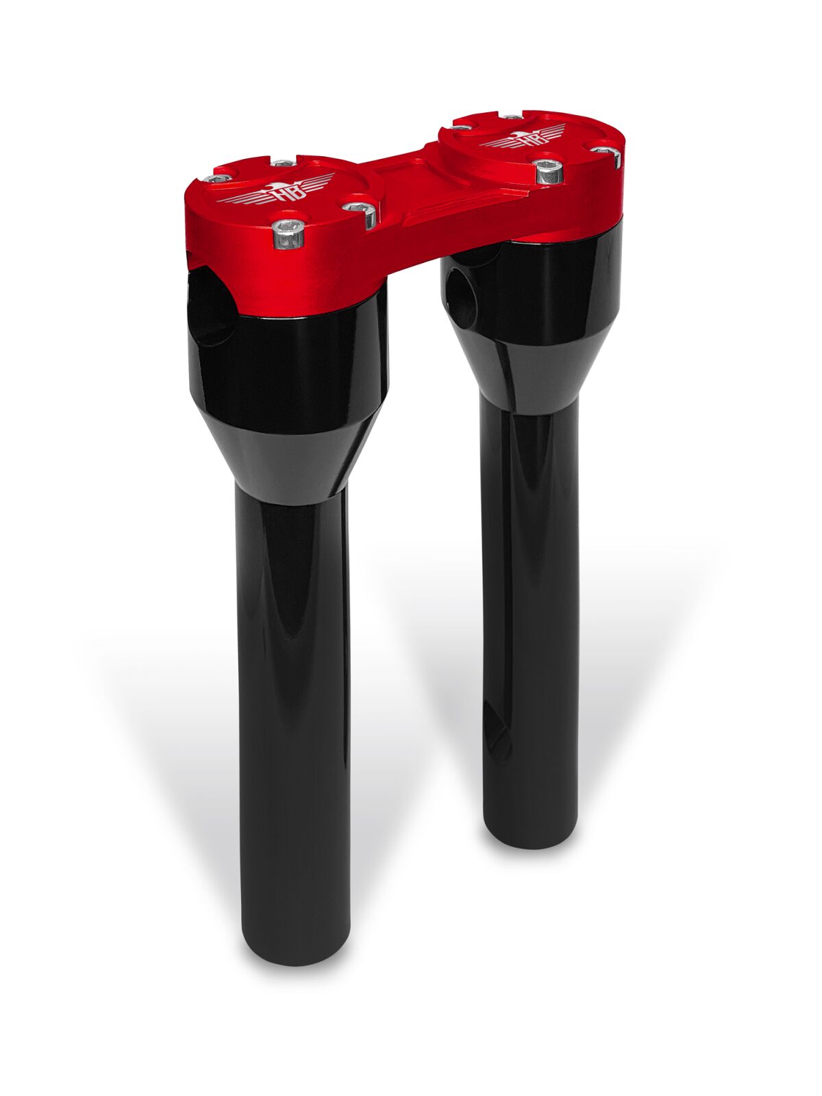 RISER STRAIGHT 8 BLACK/RED 1-1