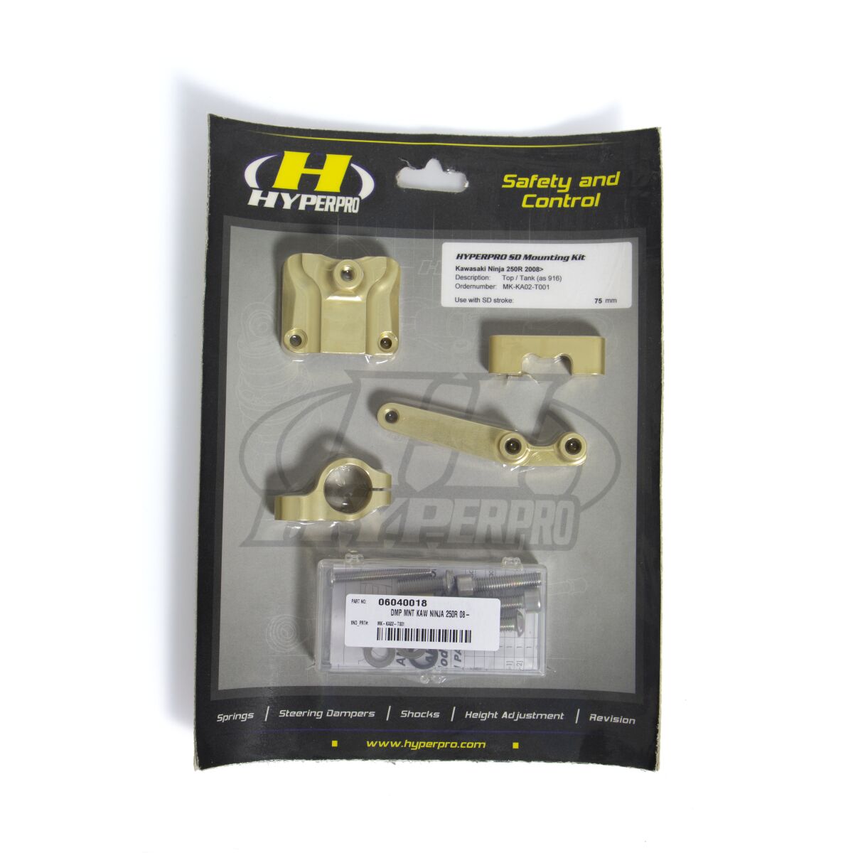 SD MOUNT. KIT GOLD KAWASAKI NI