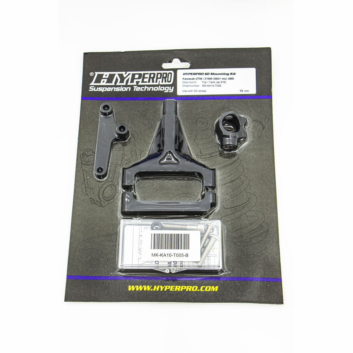 SD MOUNT. KIT BLACK KAWASAKI Z