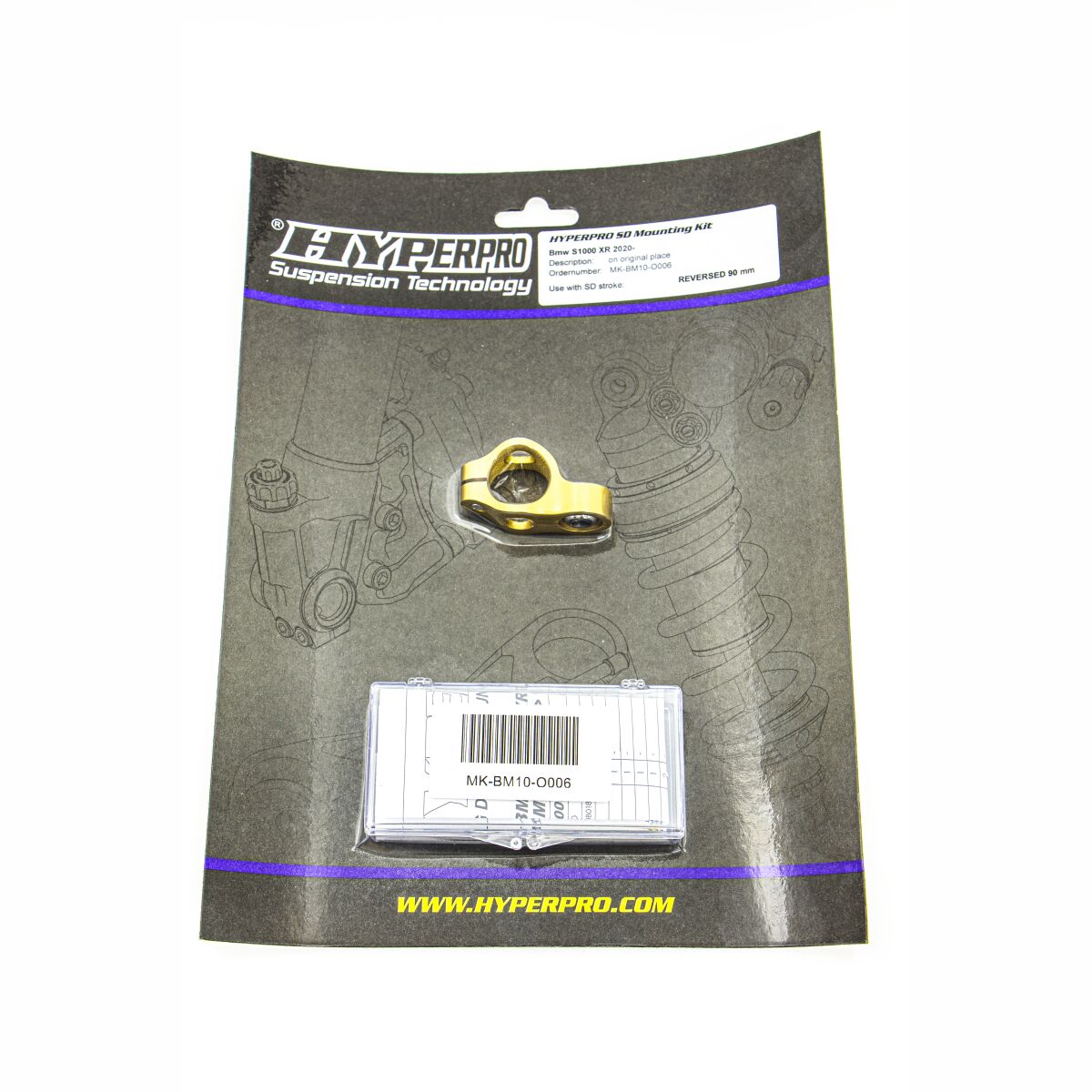 SD MOUNT. KIT GOLD BMW S 1000