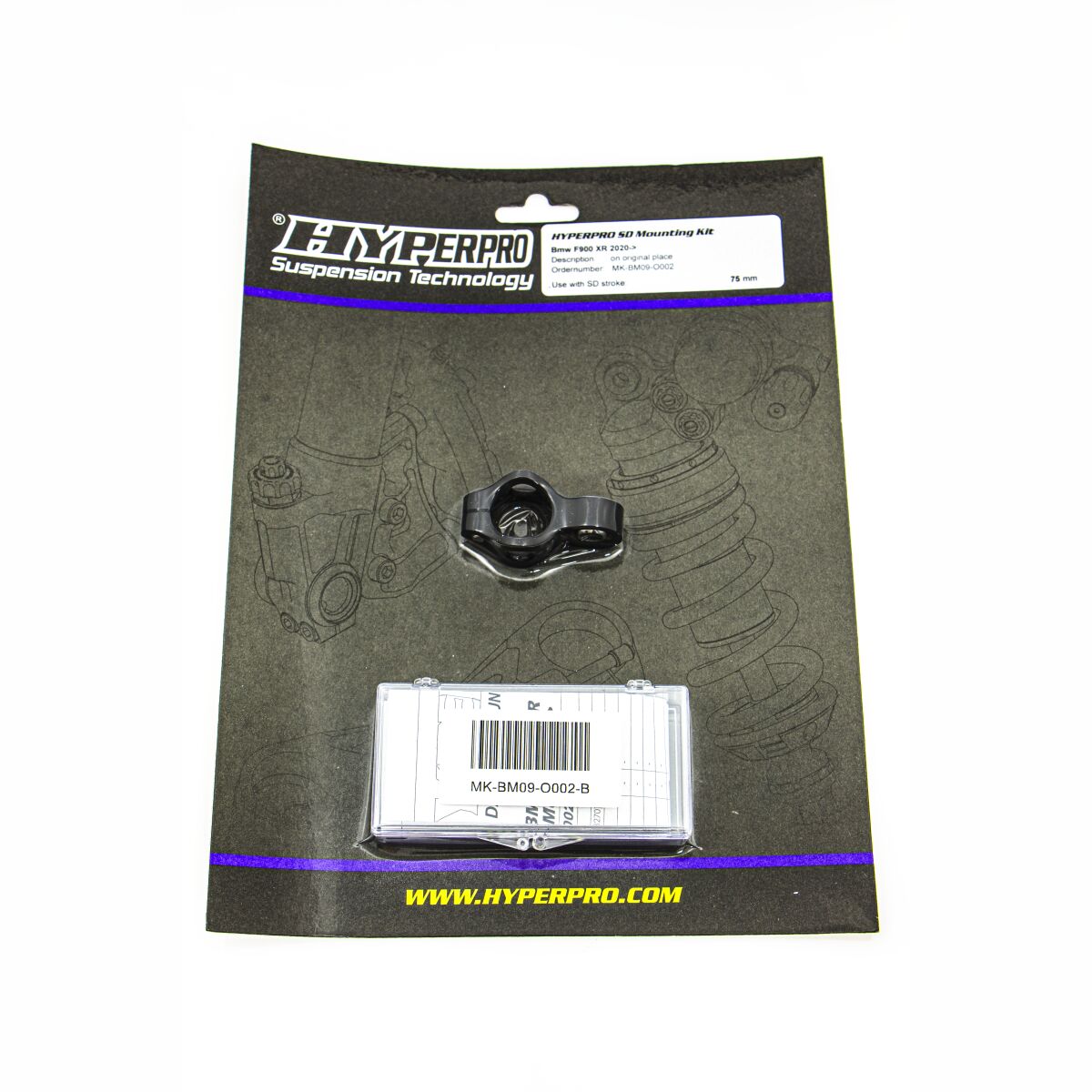 SD MOUNT. KIT BLACK BMW F 900