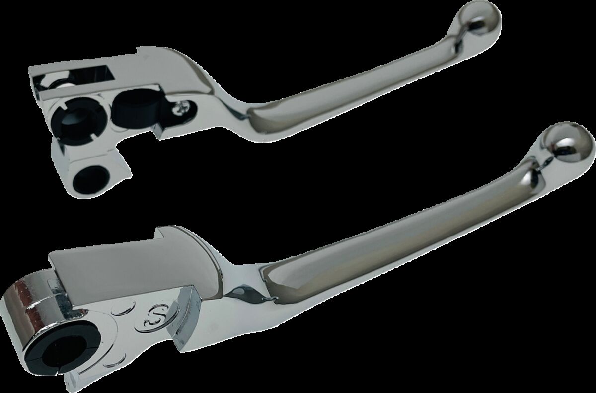 LEVER SET NARROW CHROME 96-17